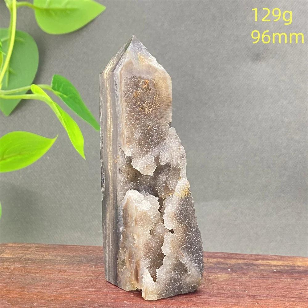 Natural Sphalerite Freeform Tower