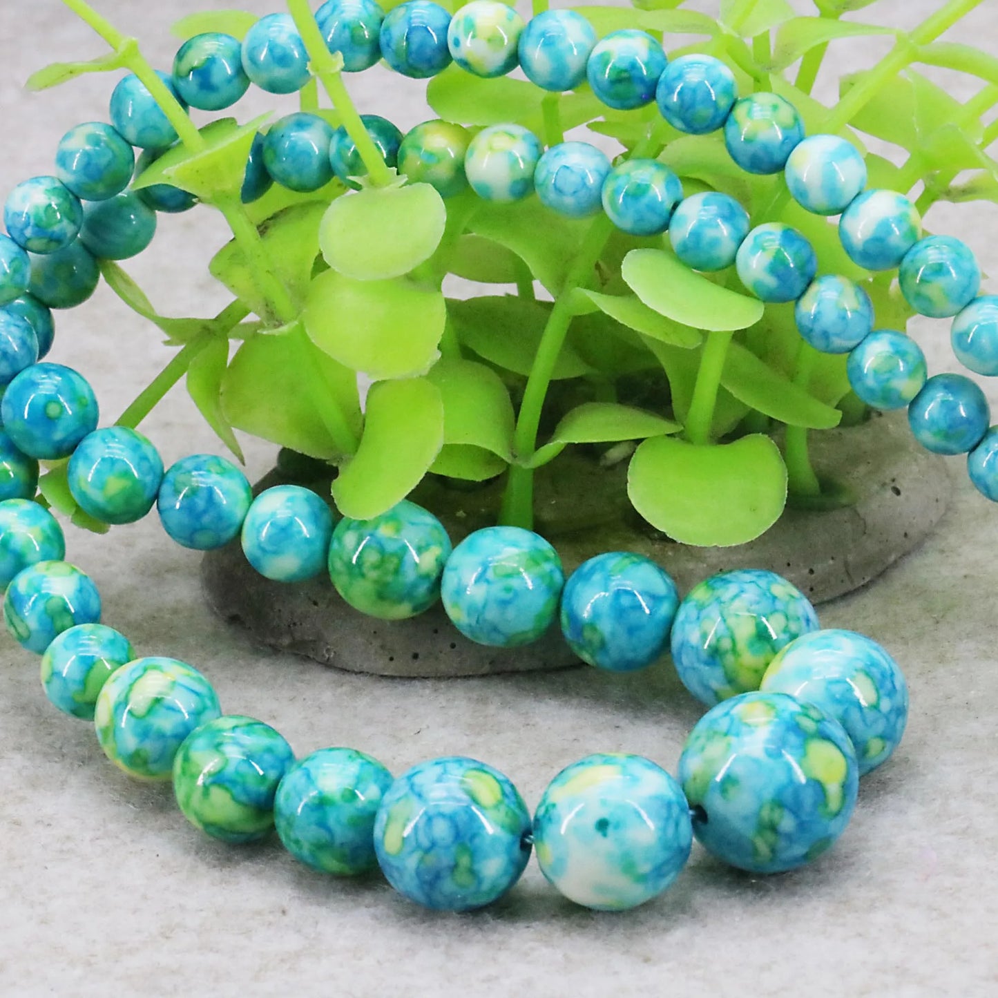 6-14mm Rainflower Bead Strand