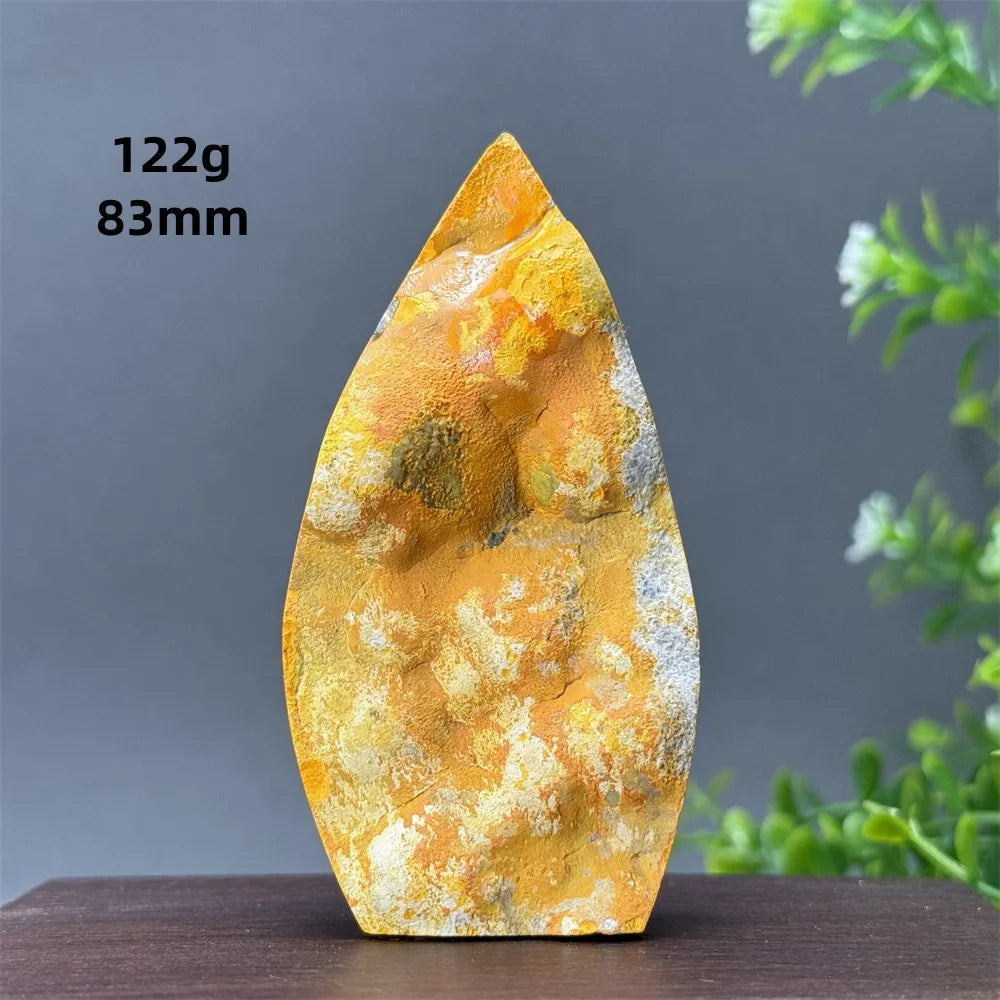 Natural Bumblebee Jasper Free Form Torch