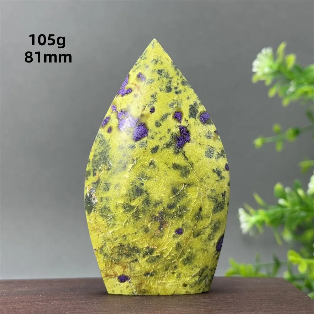 Natural Atlantisite Free Form Torch