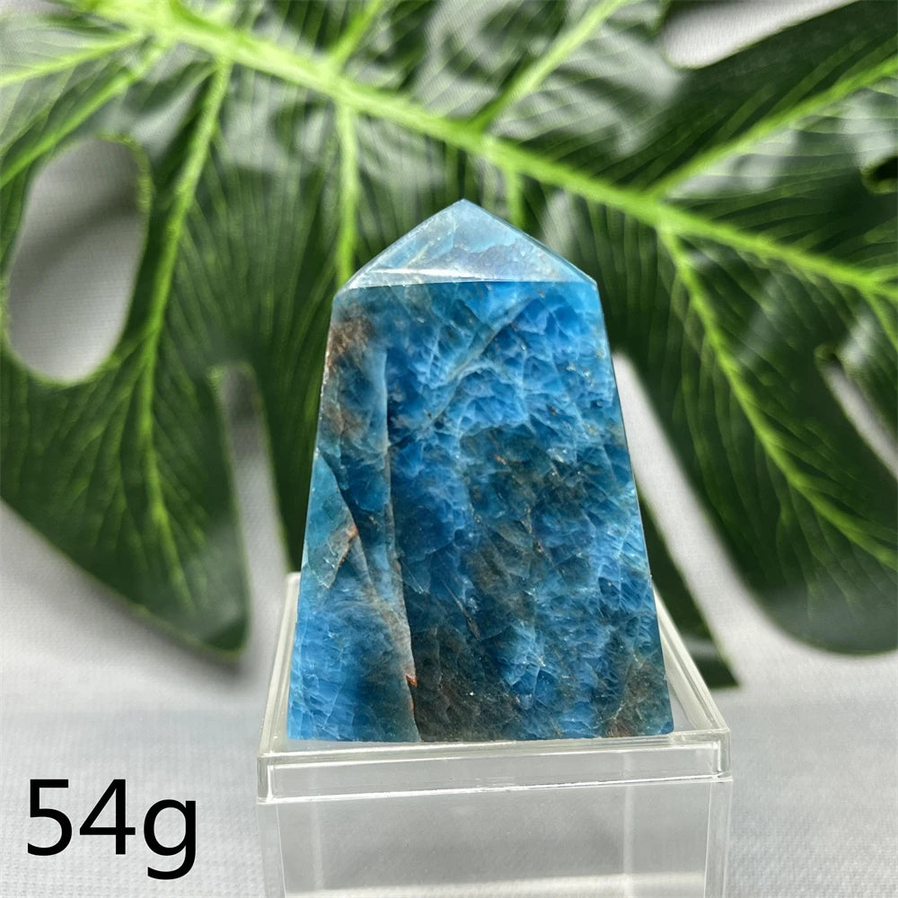 Natural Dominican Larimar Tower