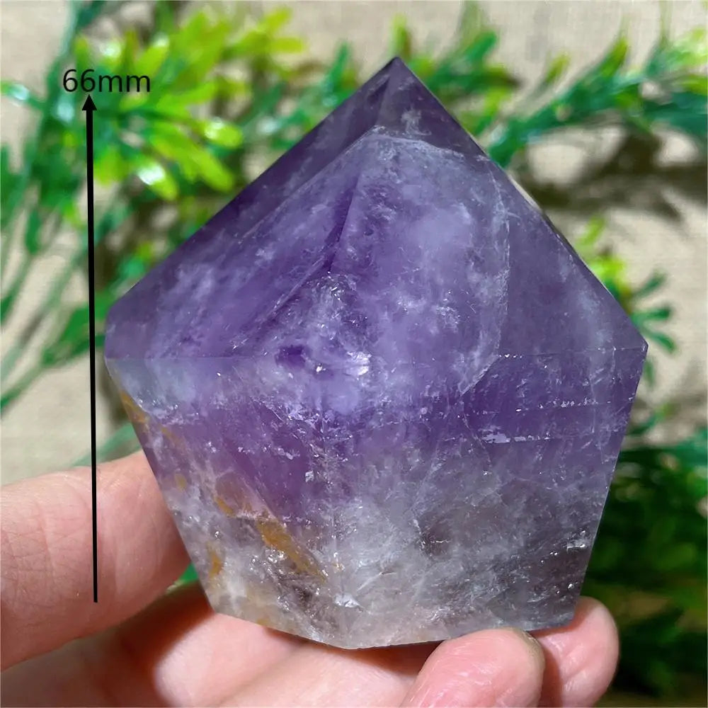 HQ Dark Purple Amethyst Cupcake Freeform
