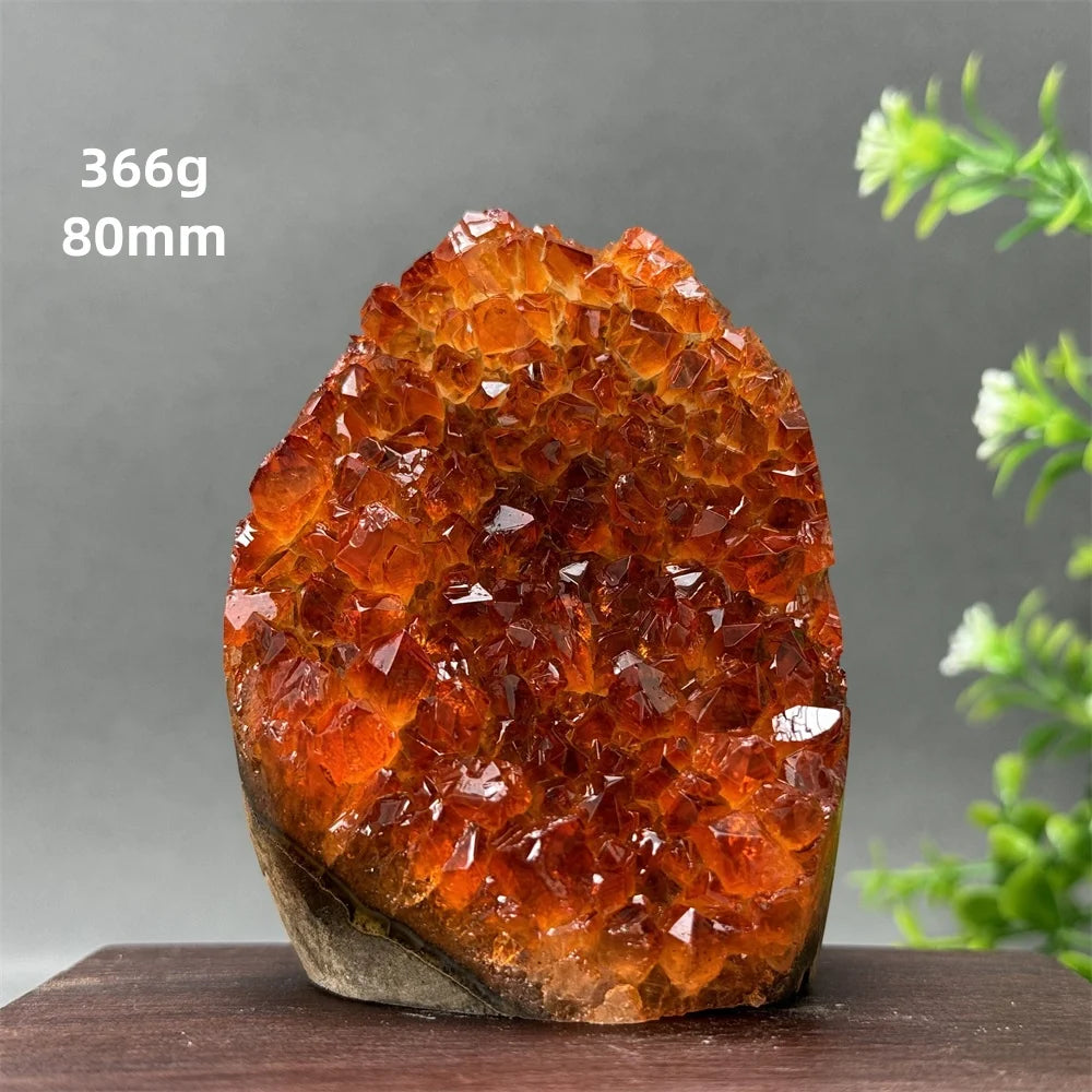 HQ Brazilian Citrine Freeform Geode