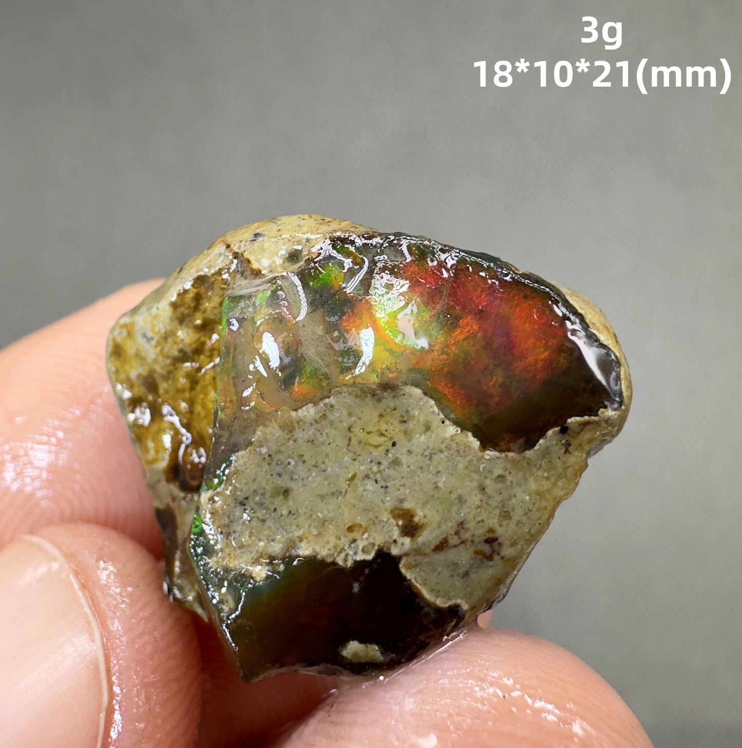 Natural Rare Ethiopian Water Opal Specimen