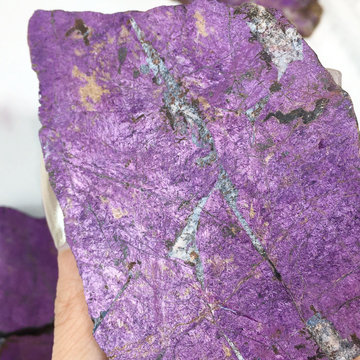 HQ Natural Purpurite Raw Slab