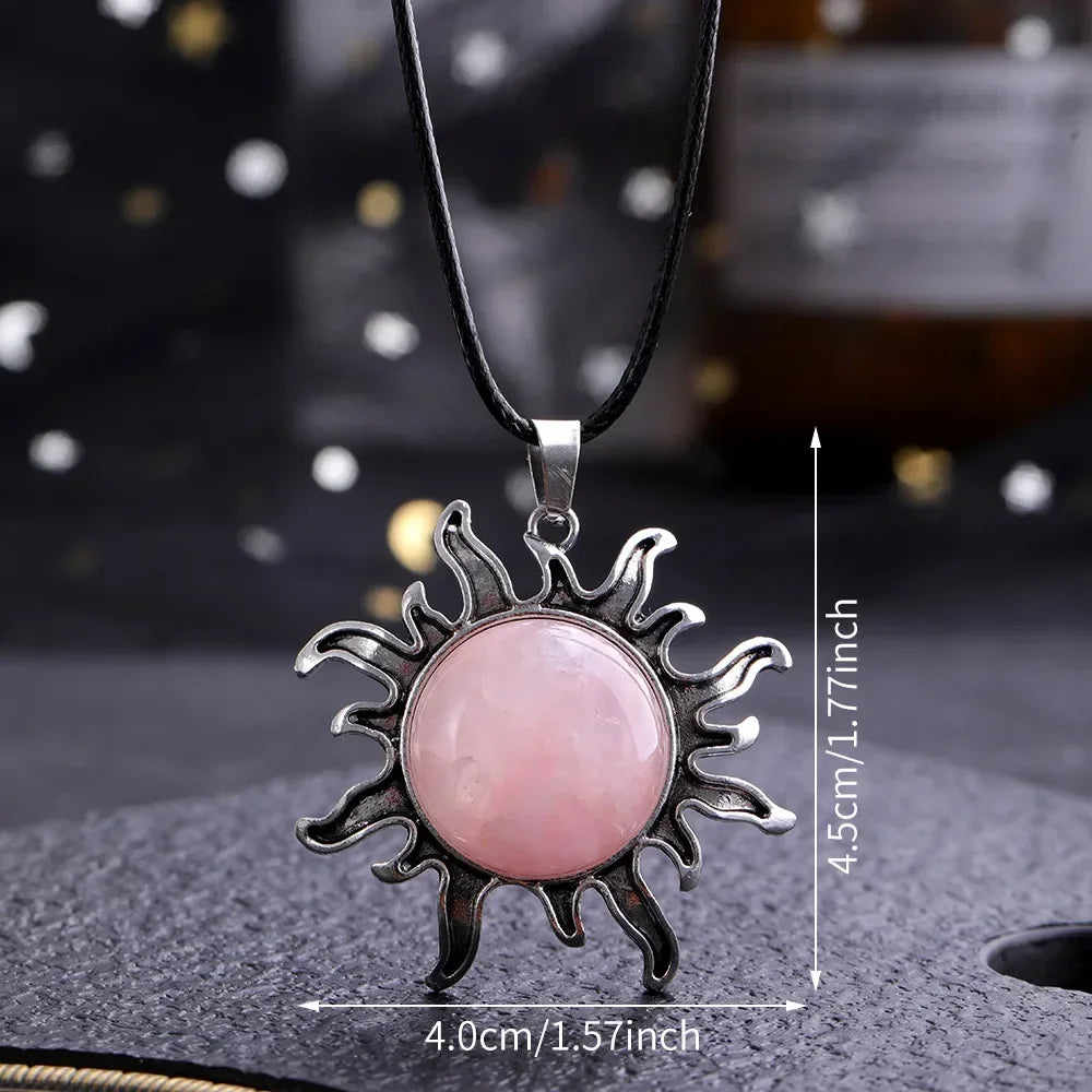 Sun Pendant Necklace