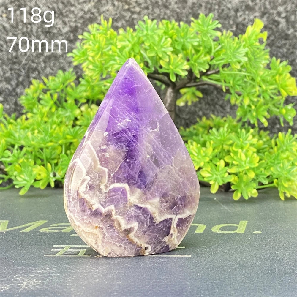 Natural Fantasy Amethyst Free Form Torch