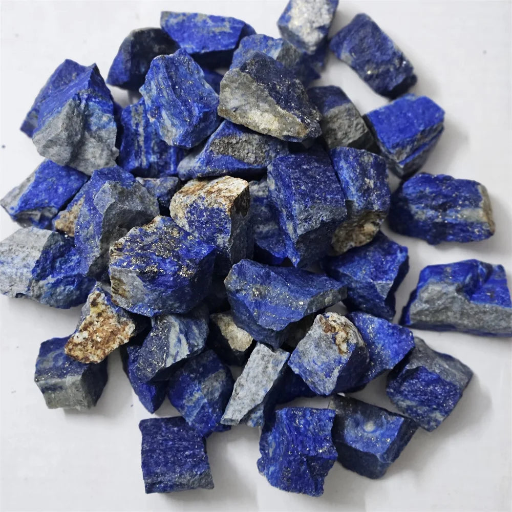 Pierre de lapis-lazuli naturelle de haute qualité d'Afghanistan, quartz brut, spécimens minéraux, cristaux de guérison spirituelle