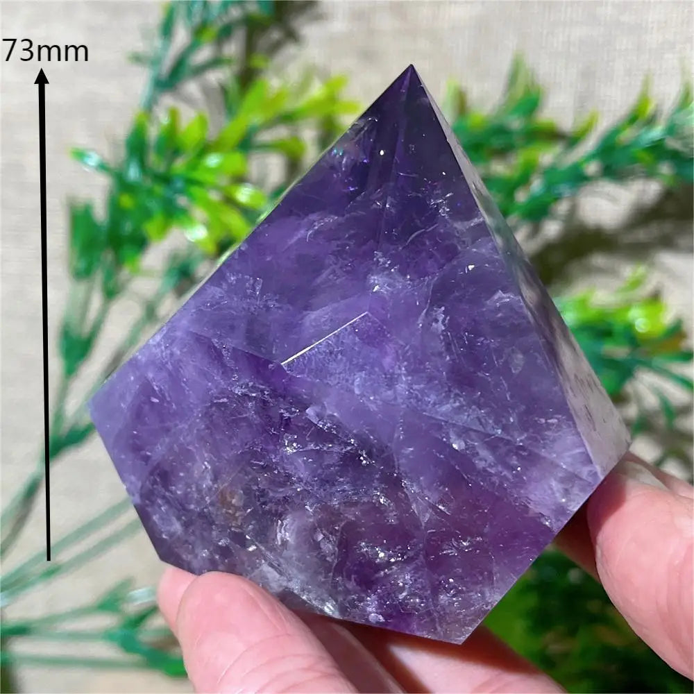 HQ Dark Purple Amethyst Cupcake Freeform
