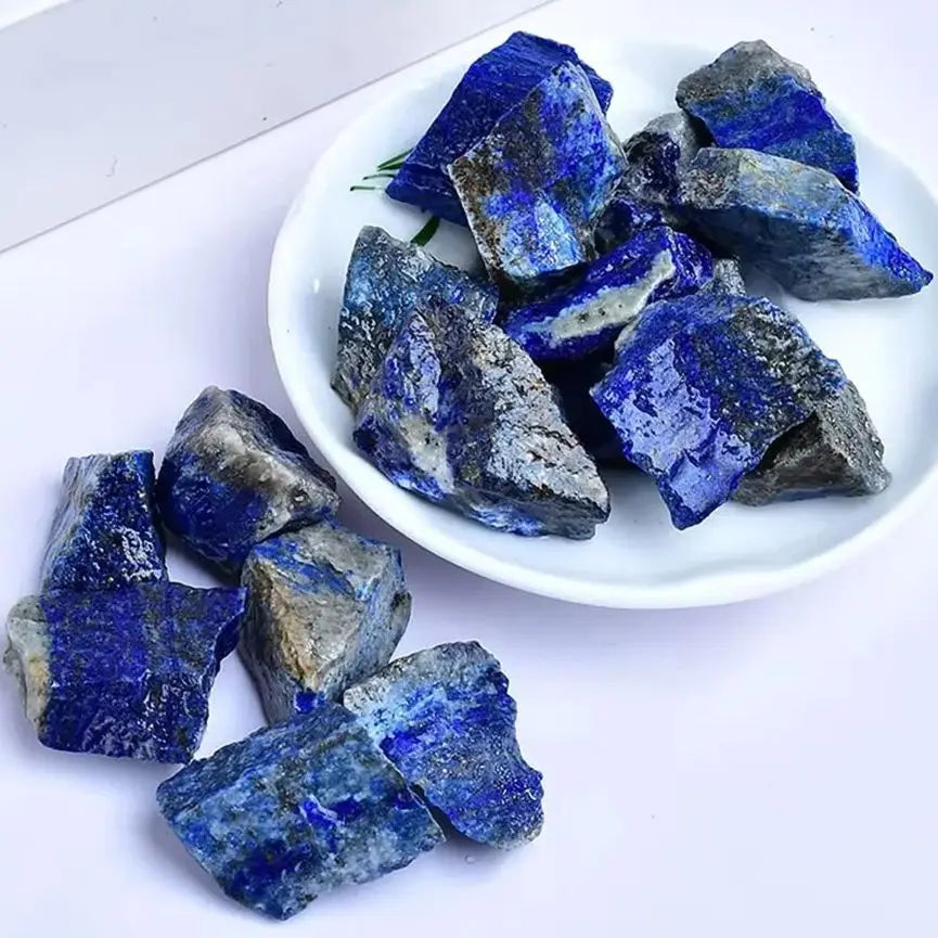 Pierre de lapis-lazuli naturelle de haute qualité d'Afghanistan, quartz brut, spécimens minéraux, cristaux de guérison spirituelle