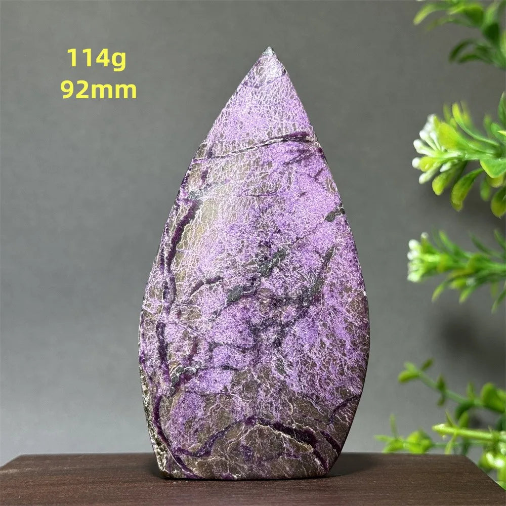 Natural Atlantisite Free-Form Torch