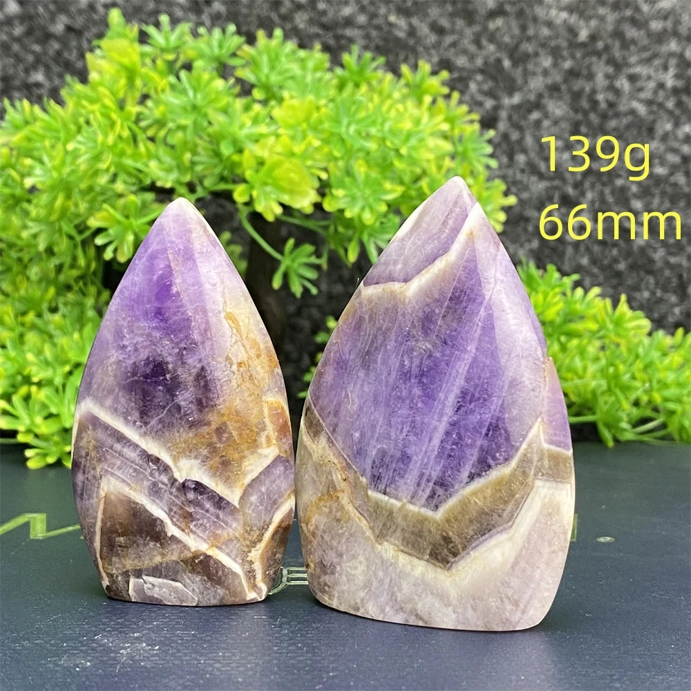 Natural Fantasy Amethyst Free Form Torch
