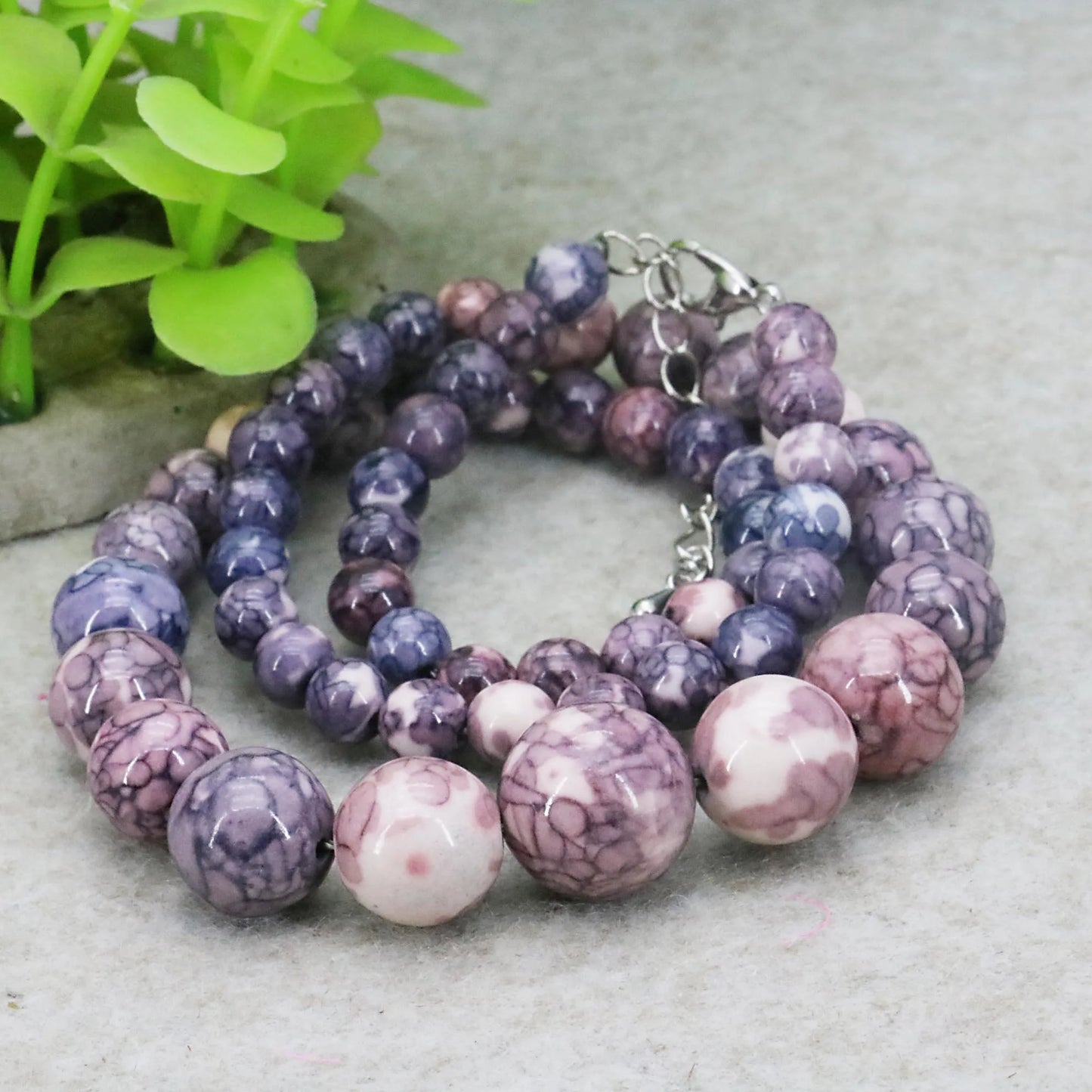 6-14mm Rainflower Bead Strand