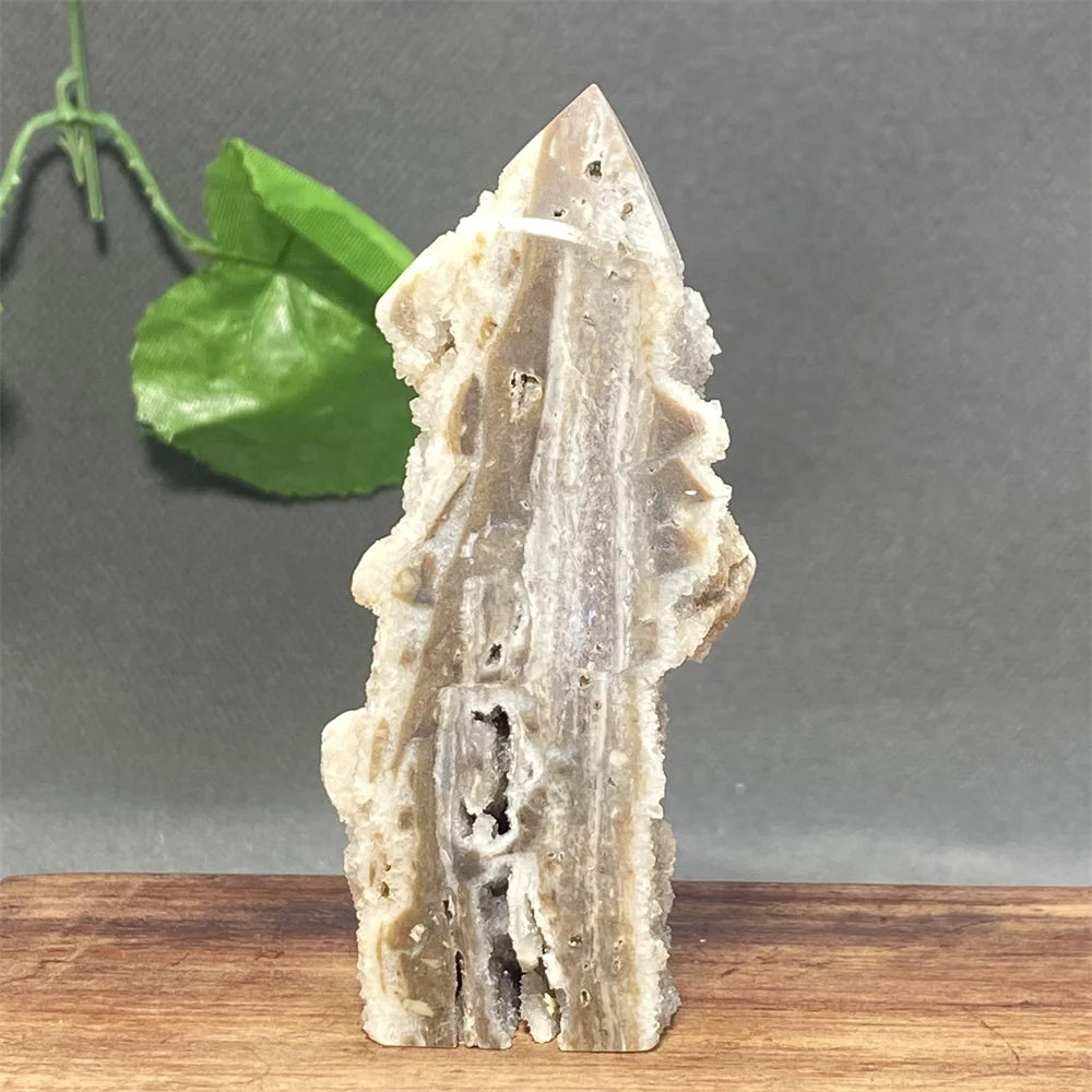 Natural Sphalerite Freeform Tower
