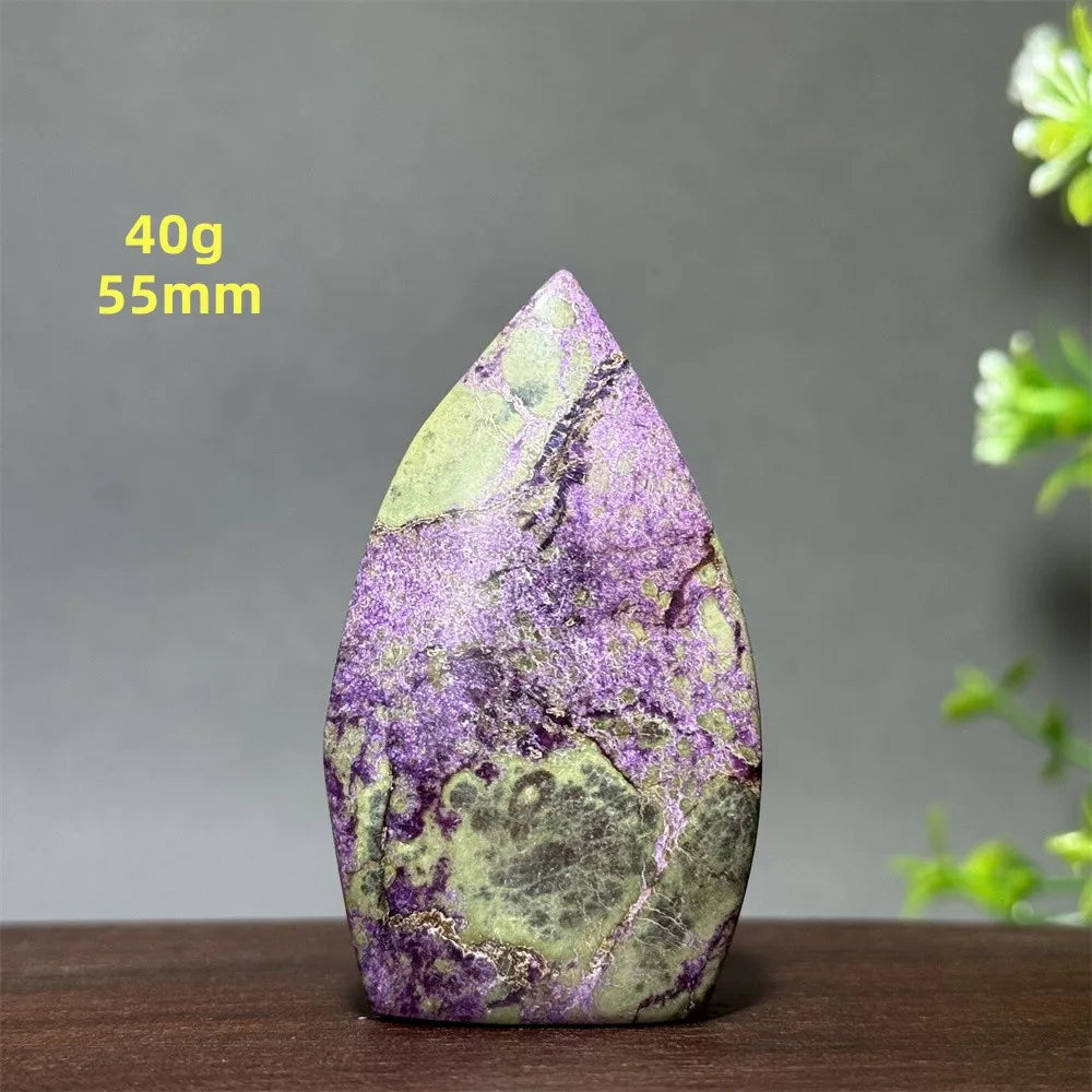 Natural Atlantisite Free-Form Torch