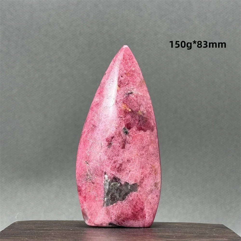 Natural Red Rhodochrosite Free-Form Torch