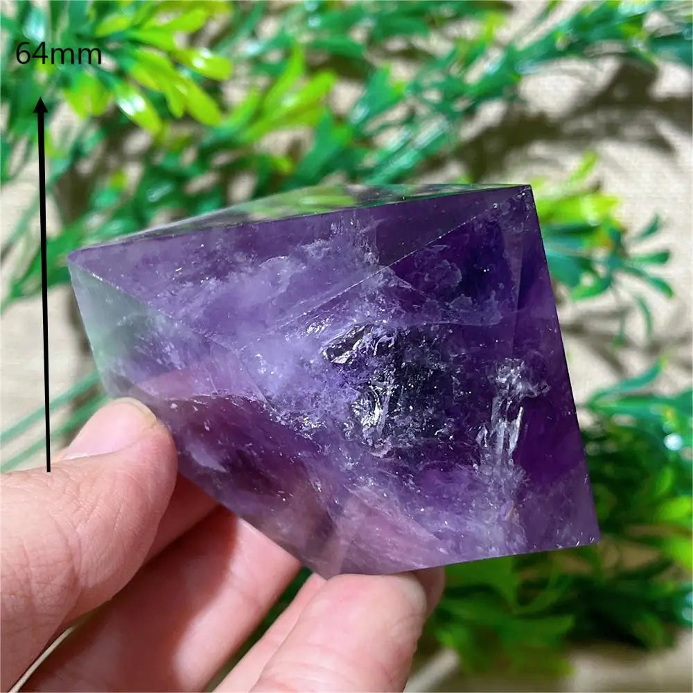 HQ Dark Purple Amethyst Cupcake Freeform