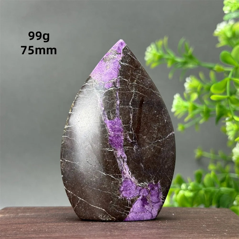 Natural Atlantisite Free-Form Torch