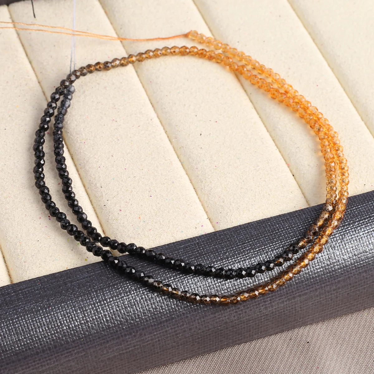 2mm Gradient Natural Stone Bead Strand