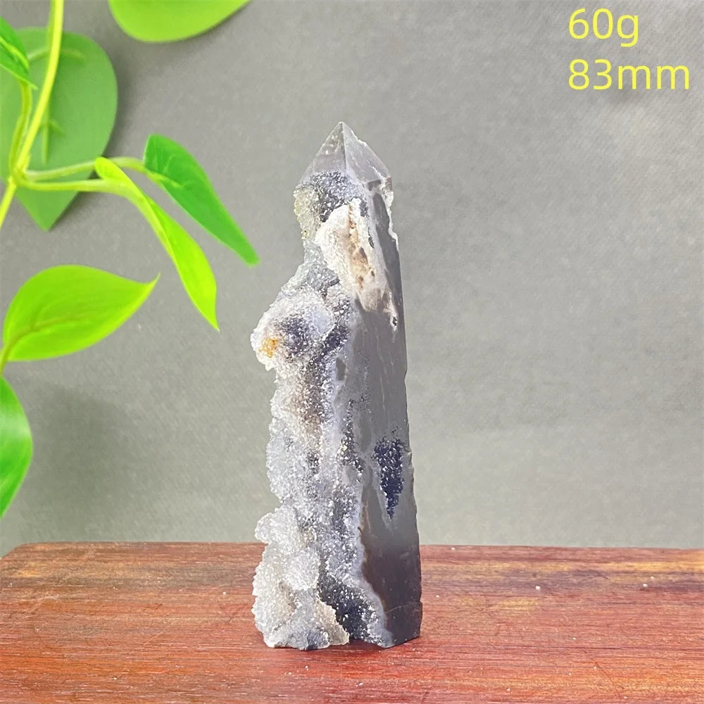 Natural Sphalerite Freeform Tower