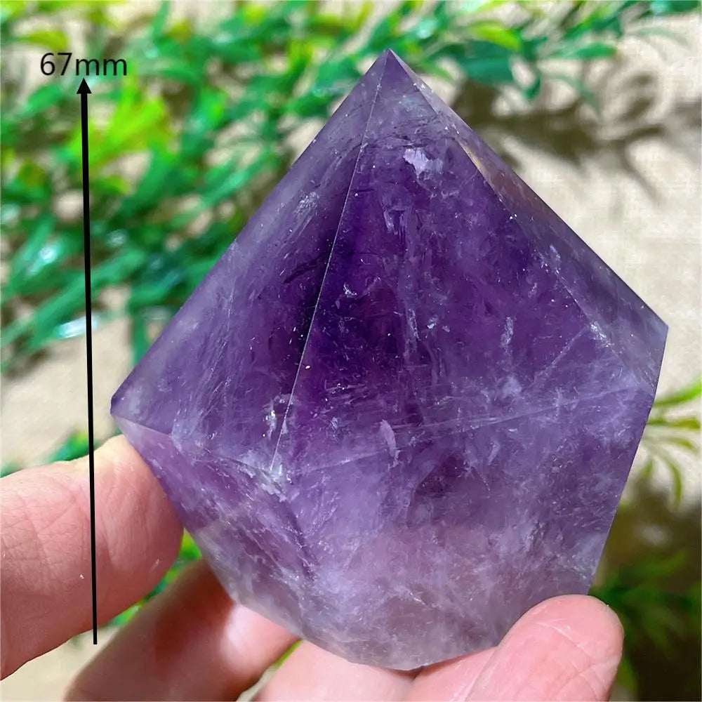 HQ Dark Purple Amethyst Cupcake Freeform