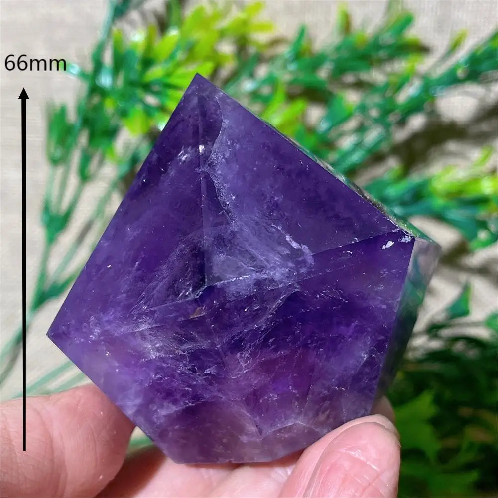 HQ Dark Purple Amethyst Cupcake Freeform