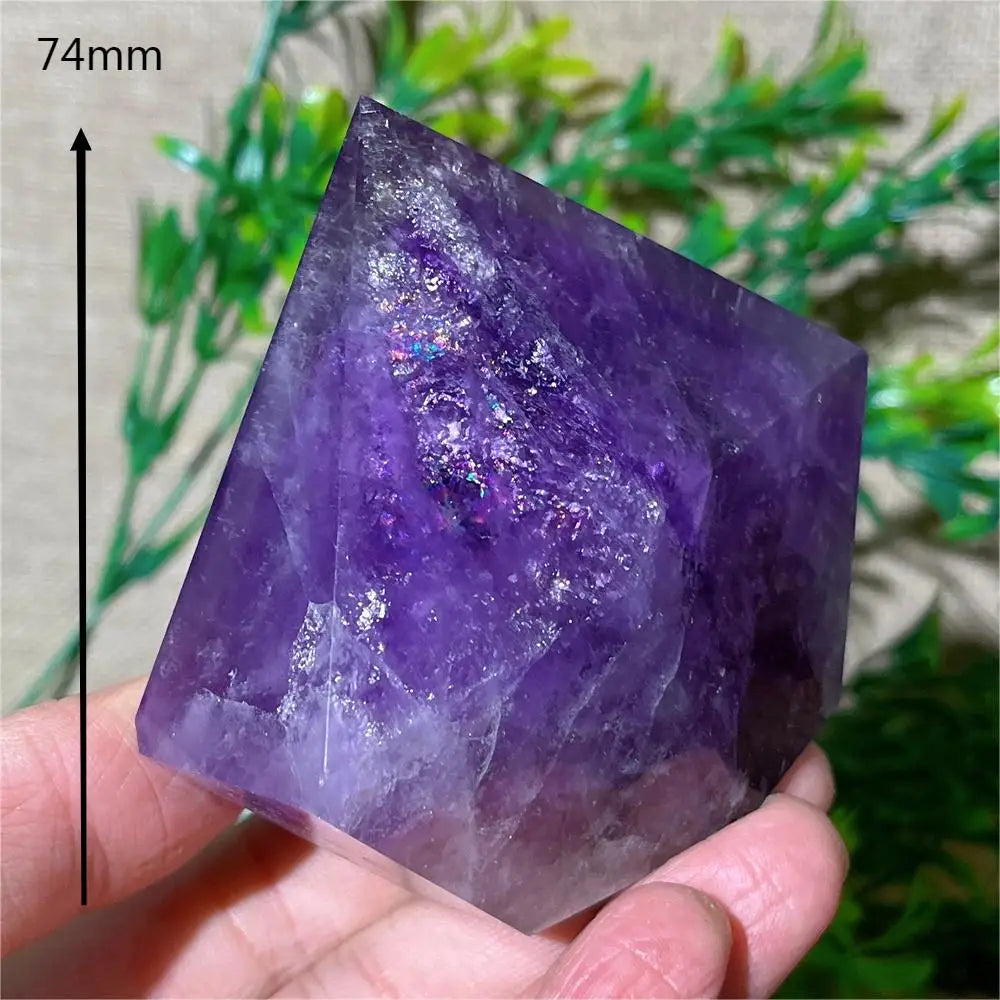 HQ Dark Purple Amethyst Cupcake Freeform