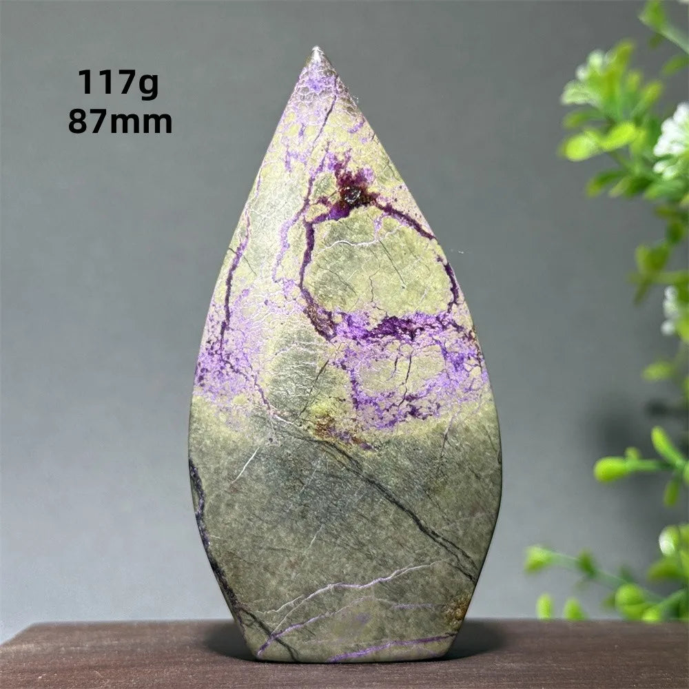 Natural Atlantisite Free-Form Torch