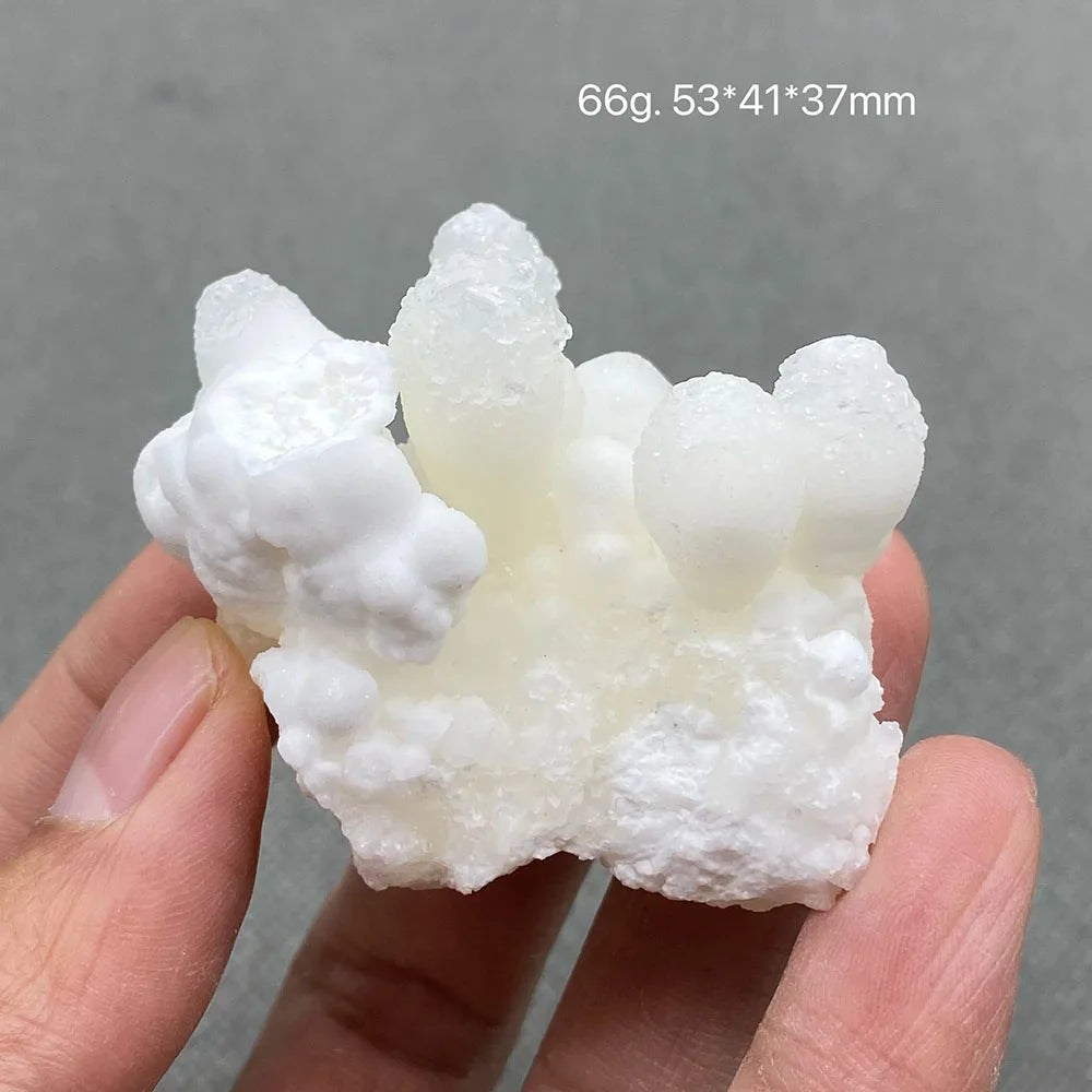 100% Natural Hydrozincite Mineral Specimen (Crystal Flower)