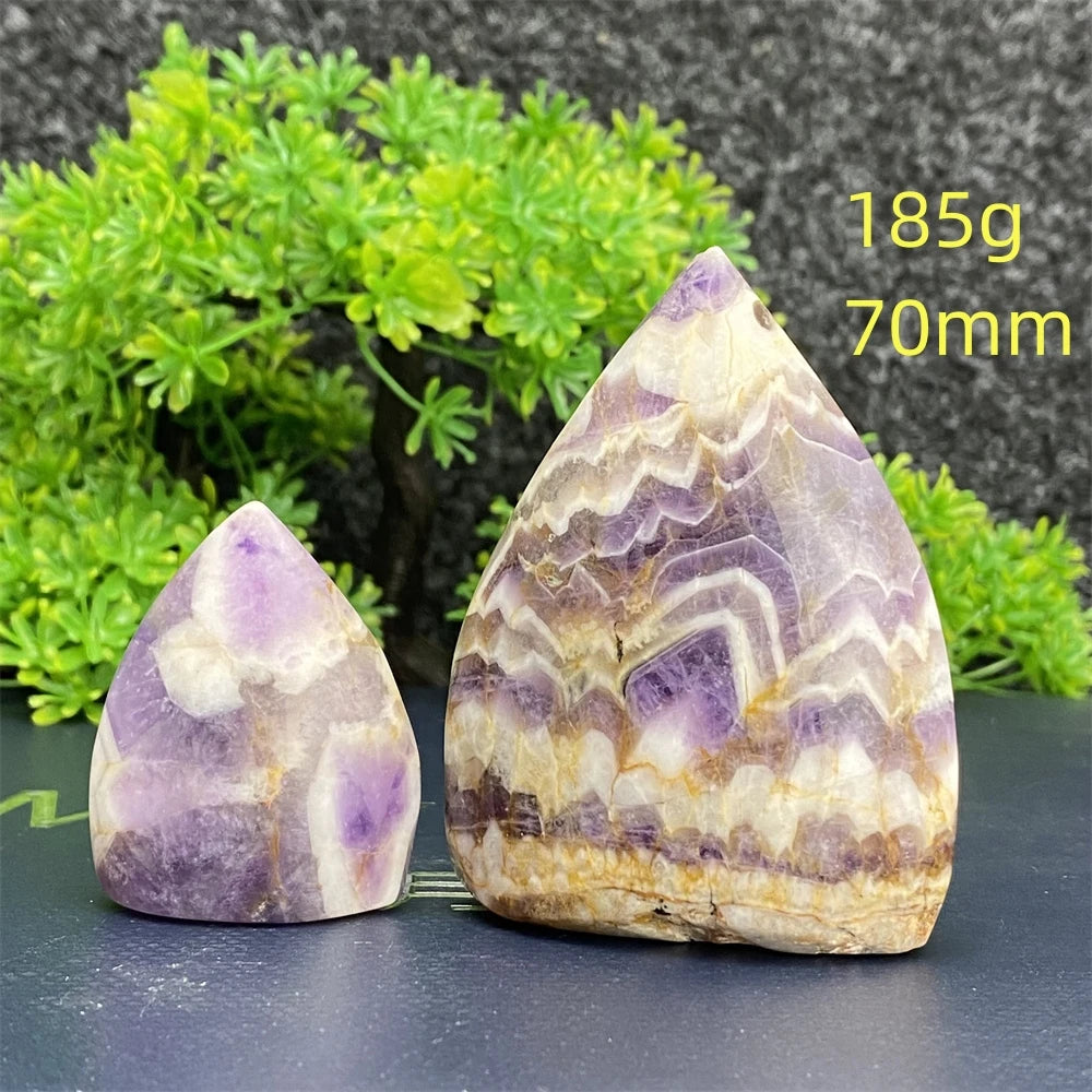 Natural Fantasy Amethyst Free Form Torch