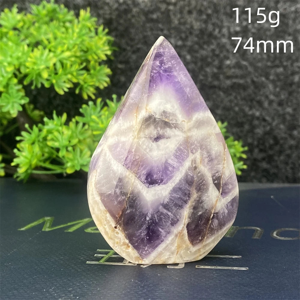 Natural Fantasy Amethyst Free Form Torch