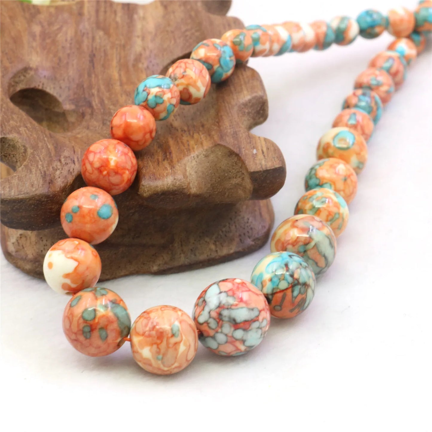 6-14mm Rainflower Bead Strand