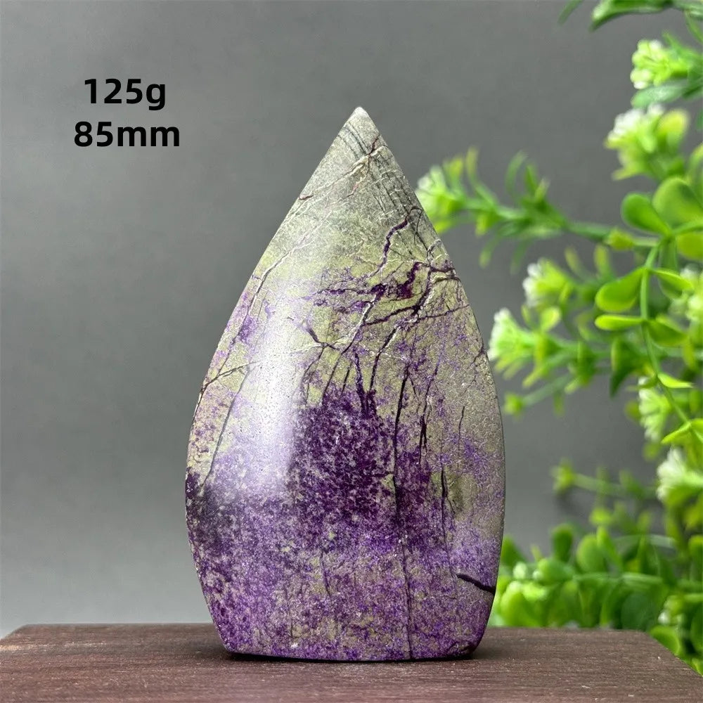 Natural Atlantisite Free-Form Torch