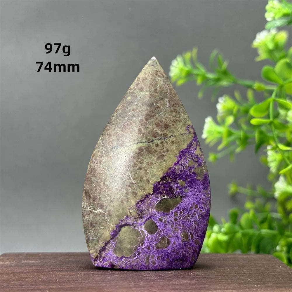 Natural Atlantisite Free-Form Torch