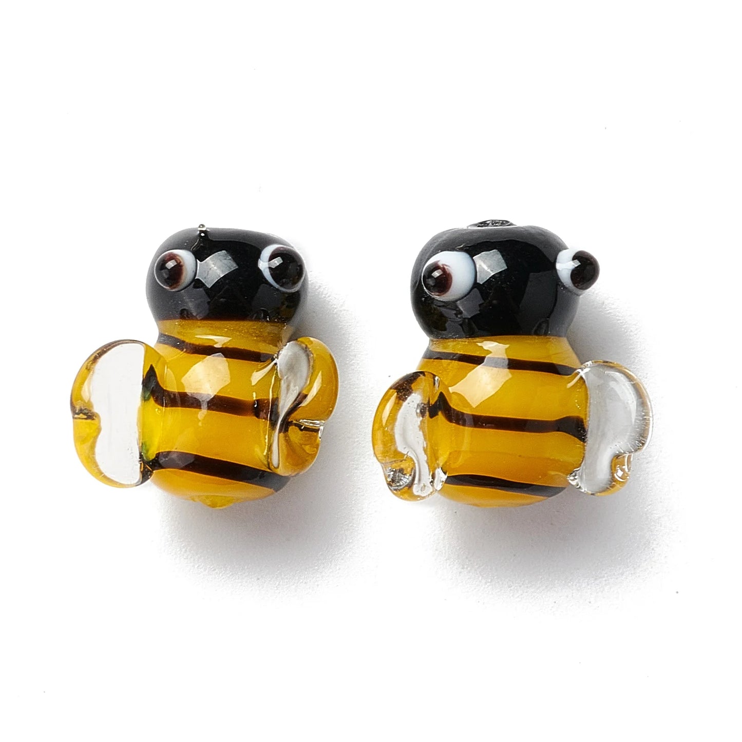 5pcs Handmade Glass Lampwork Chicken Beads