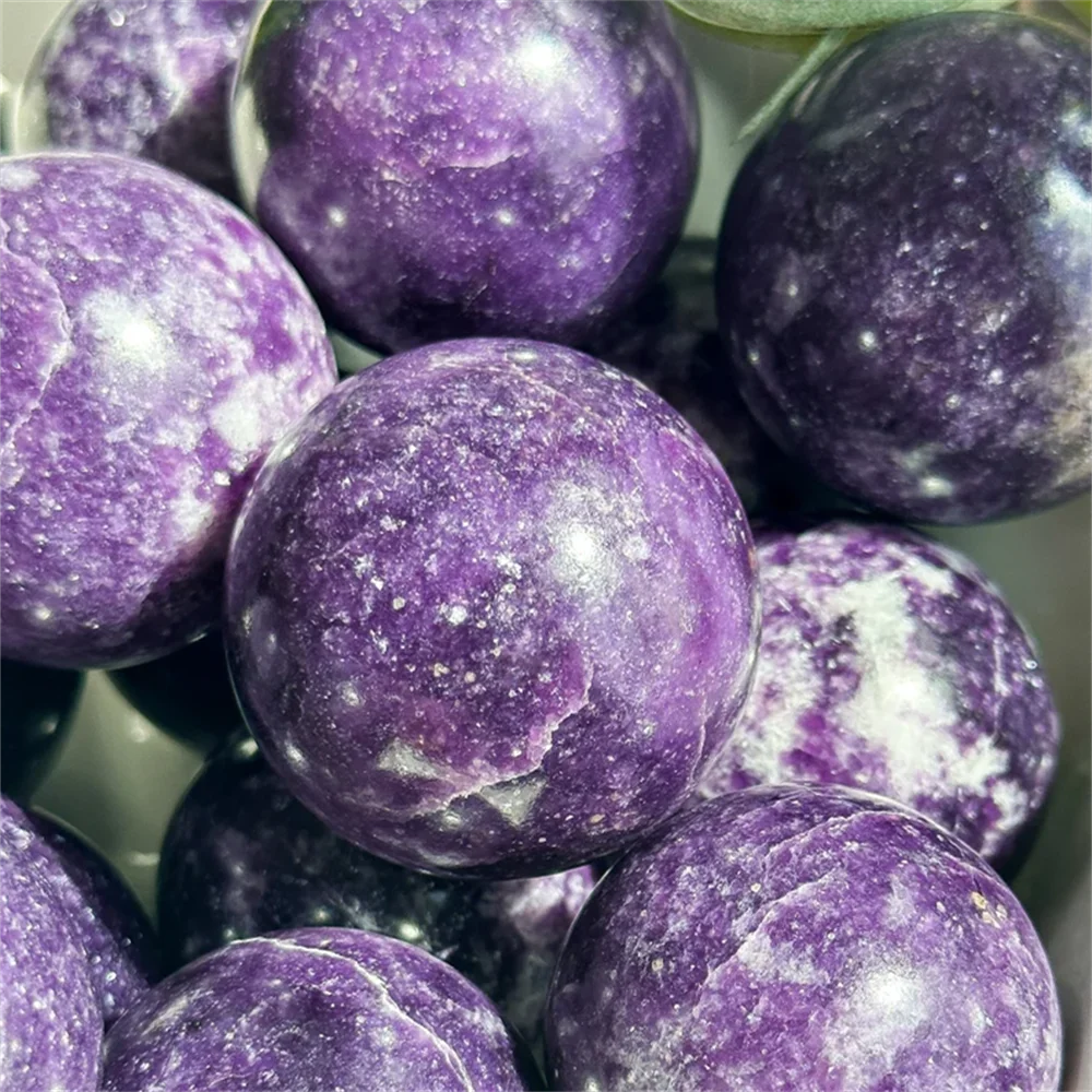 Purple Lepidolite Spheres
