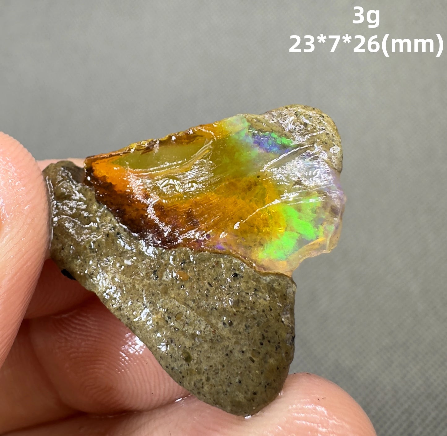 Natural Rare Ethiopian Water Opal Specimen
