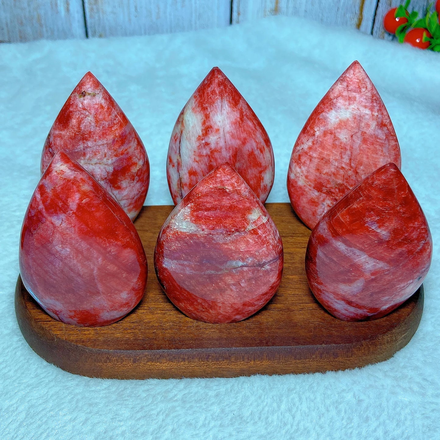 Natural Fire Moonstone Free Form Torch