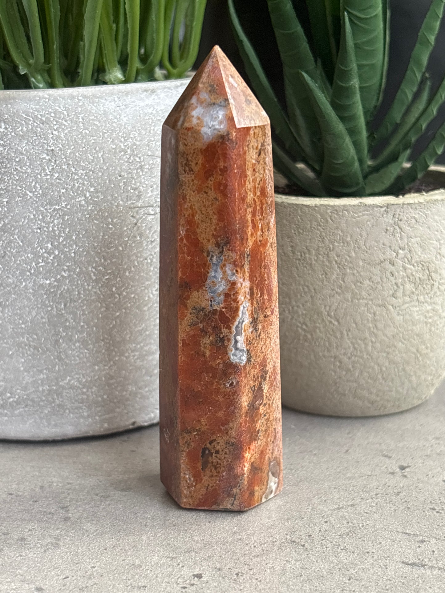 SUNSTONE AND BLUE APATITE TOWERS 50% OFF