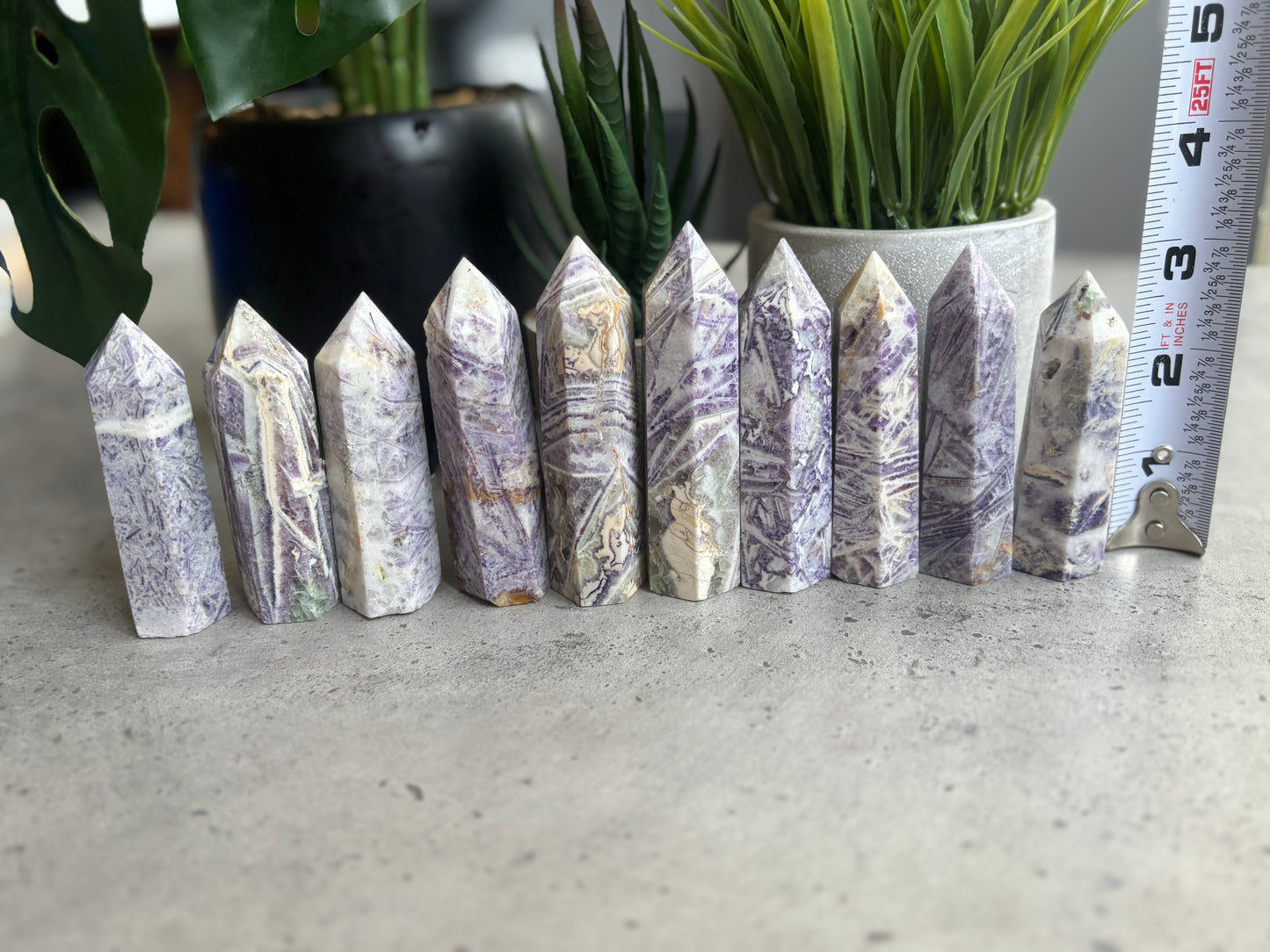 PURPLE HACKMANITE TOWERS 50% OFF