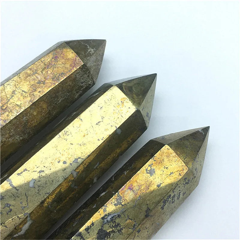 Natural Copper Pyrite Tower