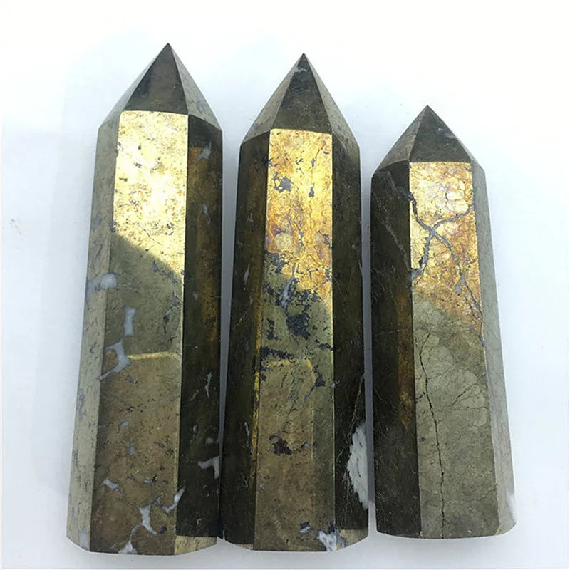 Natural Copper Pyrite Tower