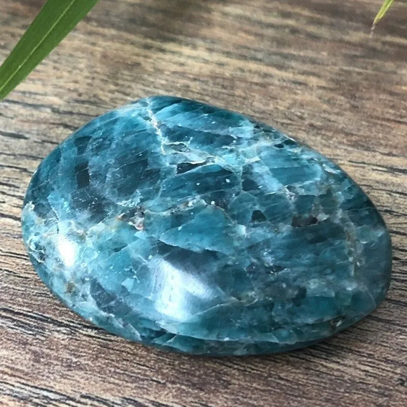 Natural Apatite Palm Stone