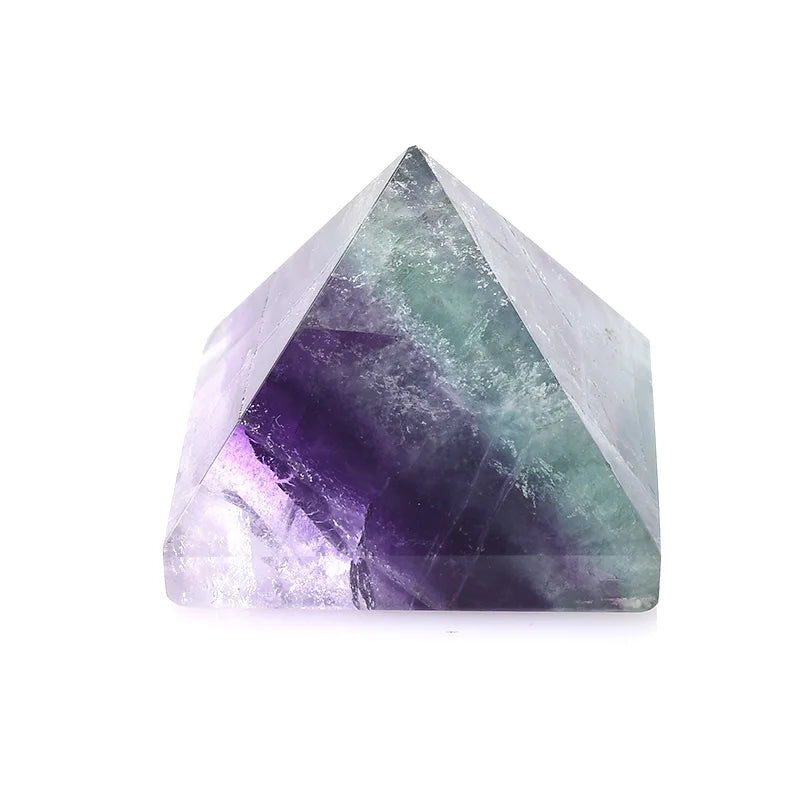 Natural Fluorite Pyramid