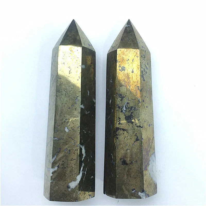 Natural Copper Pyrite Tower