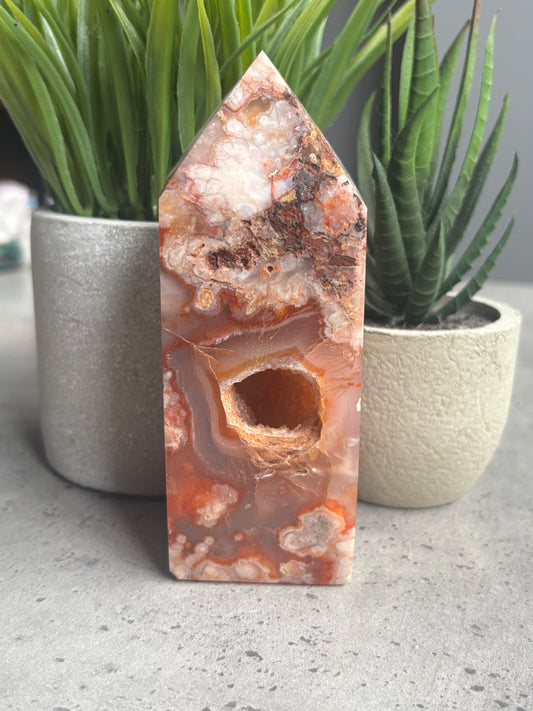 DRUZY CARNELIAN OBELISK Y98