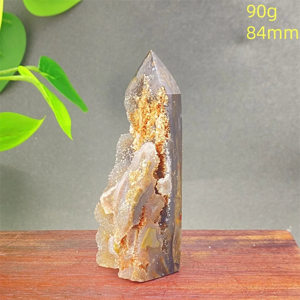 Natural Sphalerite Freeform Tower