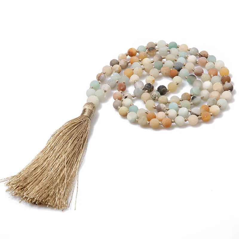 Collier de 108 perles Mala
