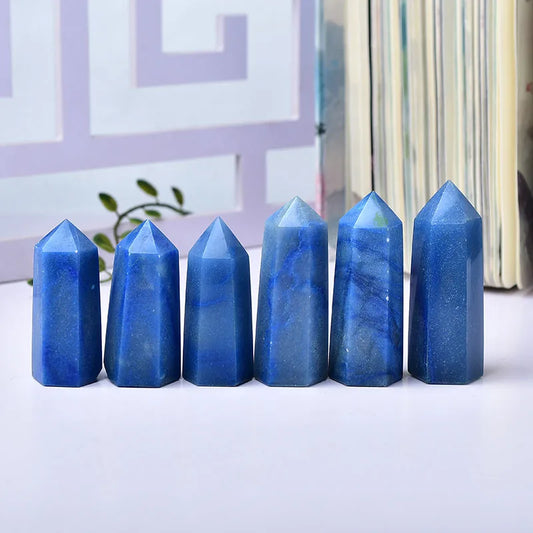 Natural Blue Aventurine Tower