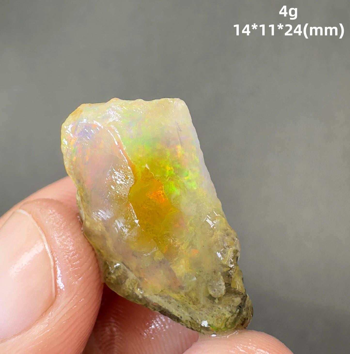 Natural Rare Ethiopian Water Opal Specimen